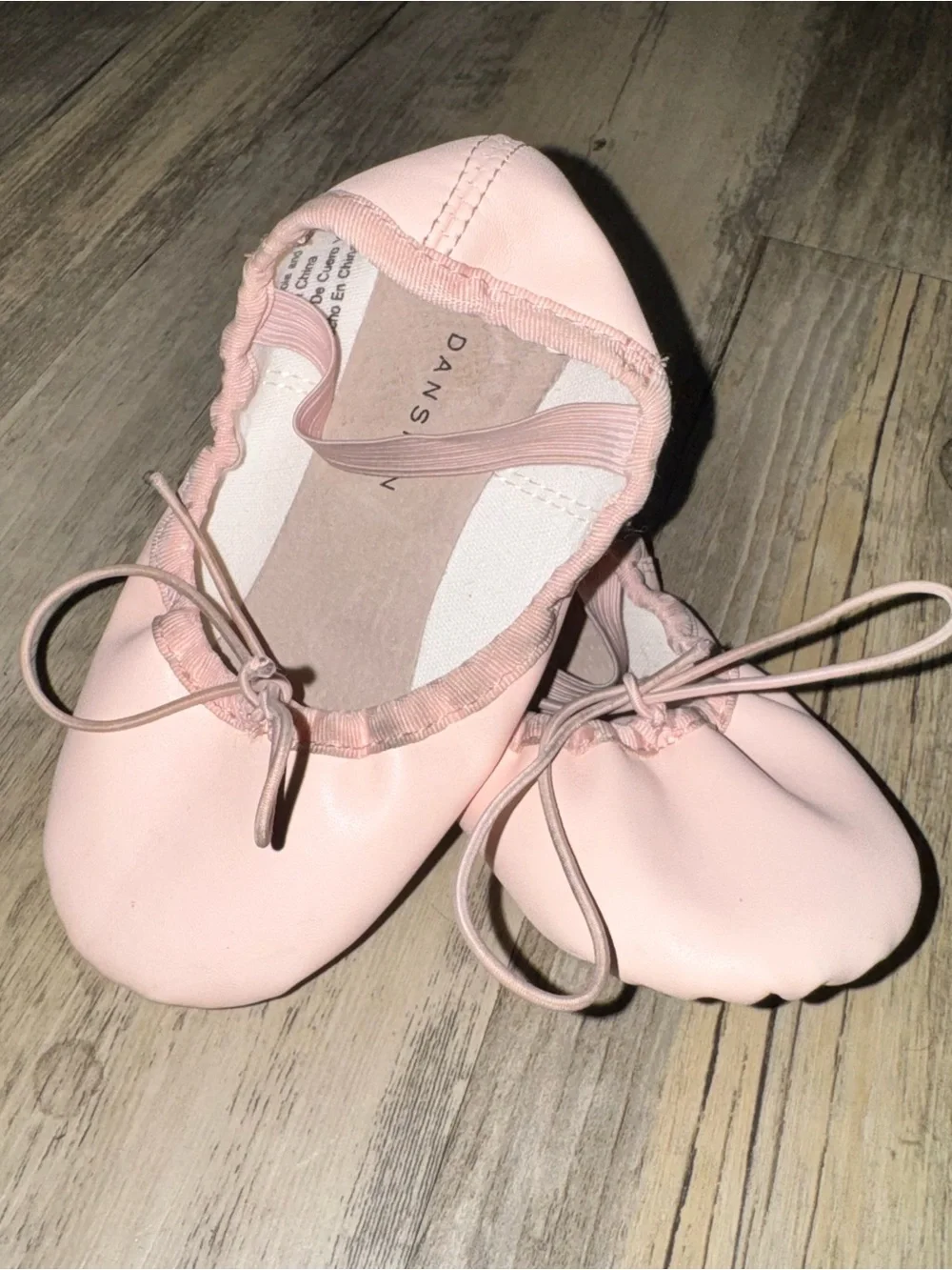 ☀️6/$20☀️ Danskin Blush Pink Ballet Slippers for Kids